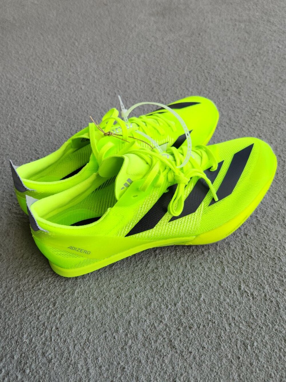 Adidas Adizero Finesse Lucid Lemon Track Spikes Shoes IG 2018 Men's Size 11.5 US